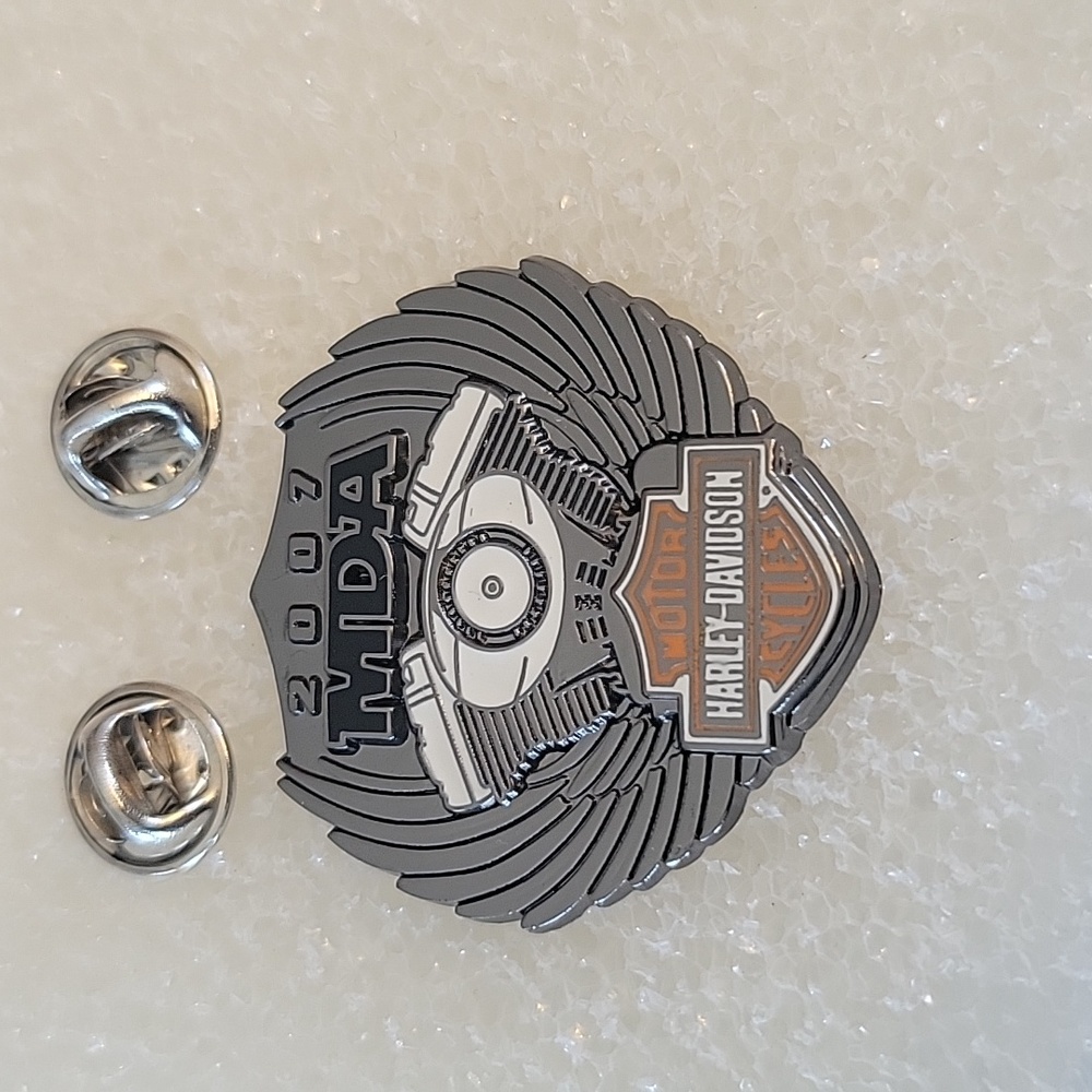 #B 2007 MDA Harley Davidson Pin. Brand new
